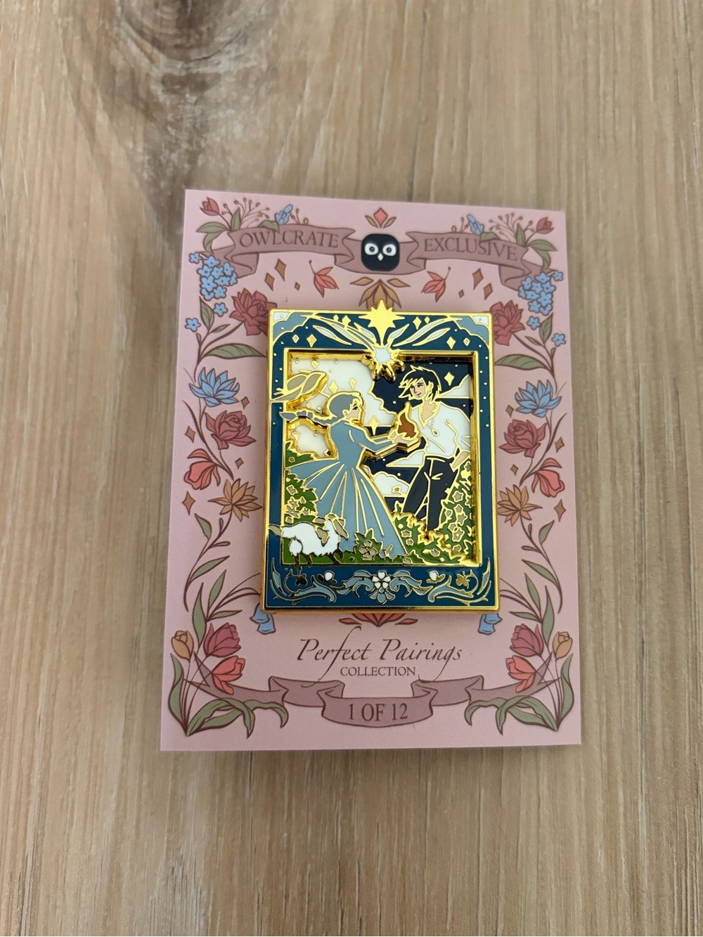 NWT Owlcrate Exclusive “Perfect Pairings” Enamel Pin (1 of 12)